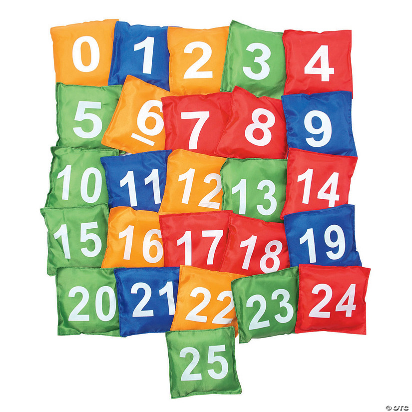 Number Bean Bags