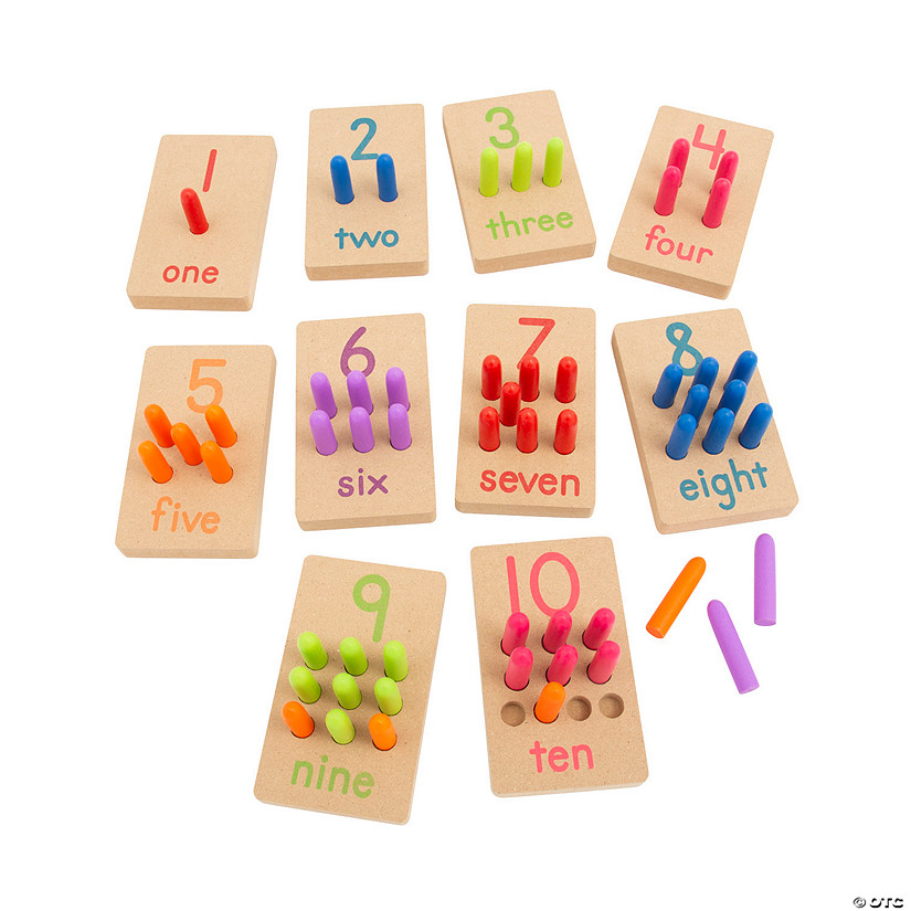 Number Peg Puzzles Image