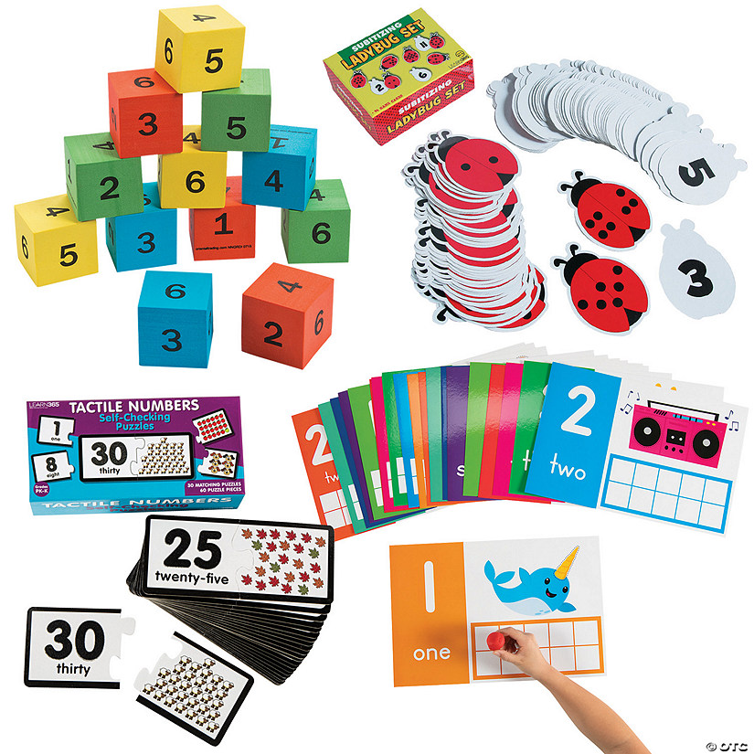 Number Recognition Kit - 158 Pc. Image