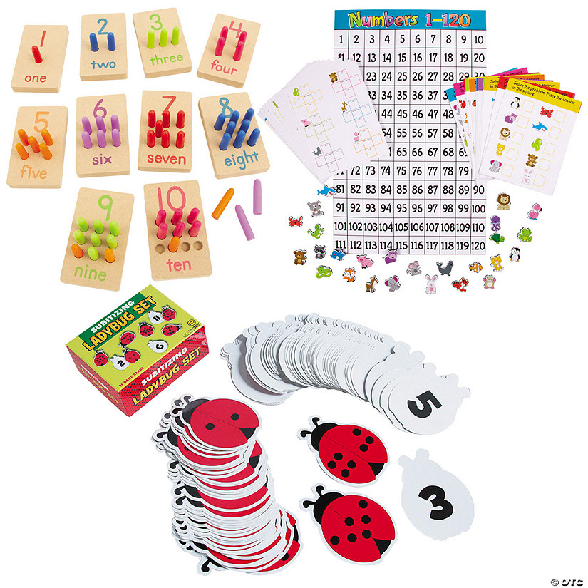 Number Recognition Kit - 199 Pc. Image