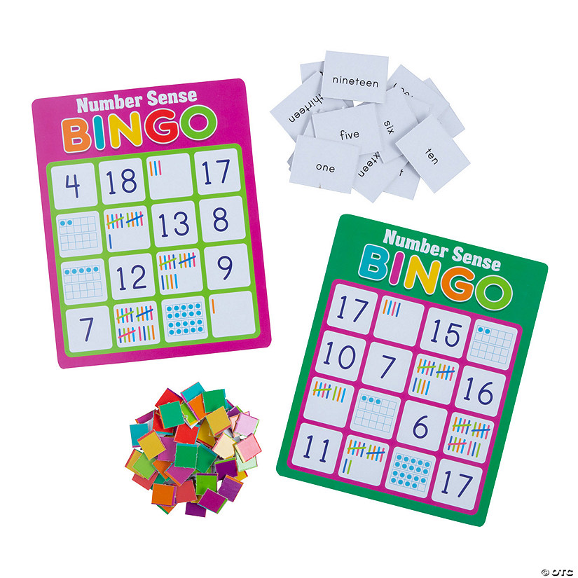 Number Sense Bingo Game Image