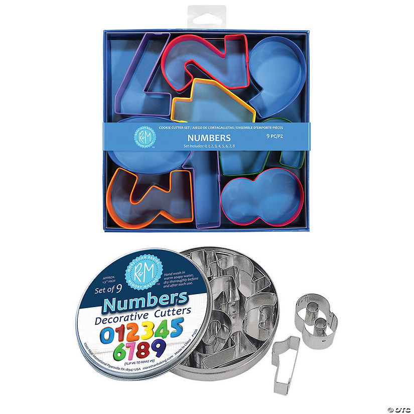 Numbers Cookie Cutter Set Image