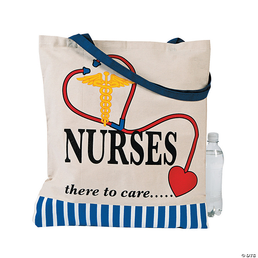 CafePress Kayaking Nurse Tote Bag - Reusable Natural Canvas Tote, Durable & Washable, Perfect For Groceries, Beach, Or Gifts - View #8