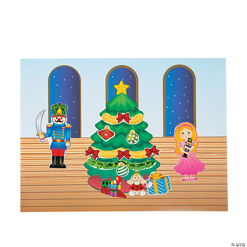 Nutcracker Scene Stickers Discontinued