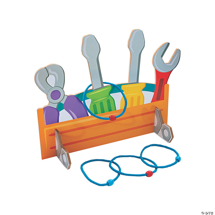 Nuts & Bolts Tool Ring Toss Game Image
