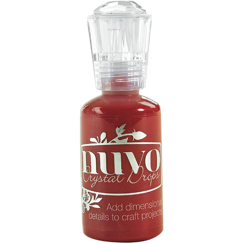 Nuvo Crystal Drops 1.1oz-Autumn Red Image