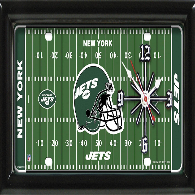 Odash Inc Odash LPCF-NYJ New York Jets Field Clock, Black