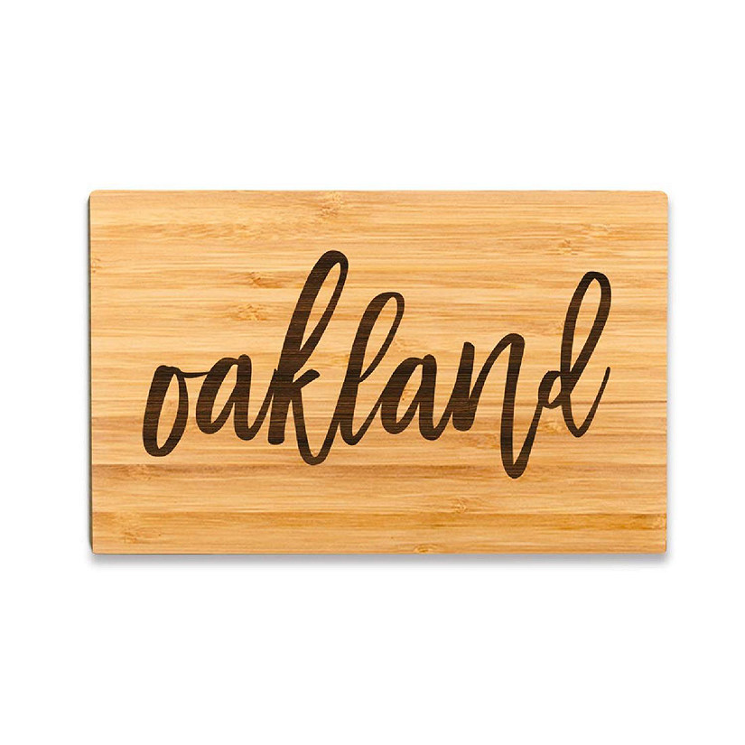 Oakland Bamboo Board 9.5x6 Image