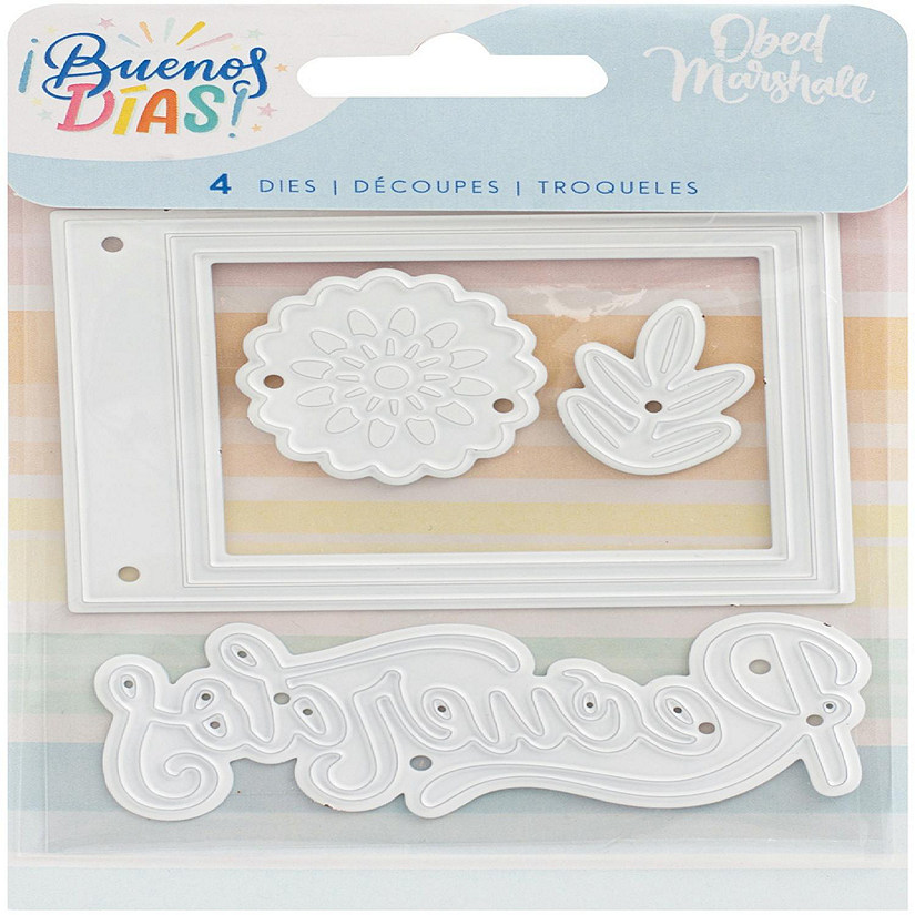 Obed Marshall Buenos Dias Die Set 4/Pkg Image