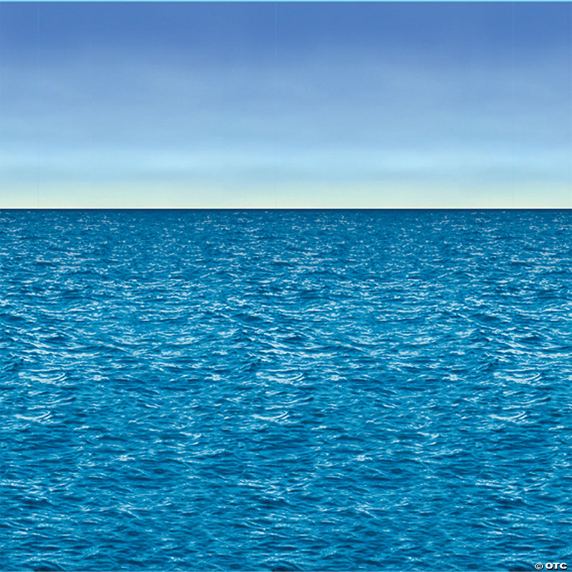 Ocean And Sky Backdrop Image