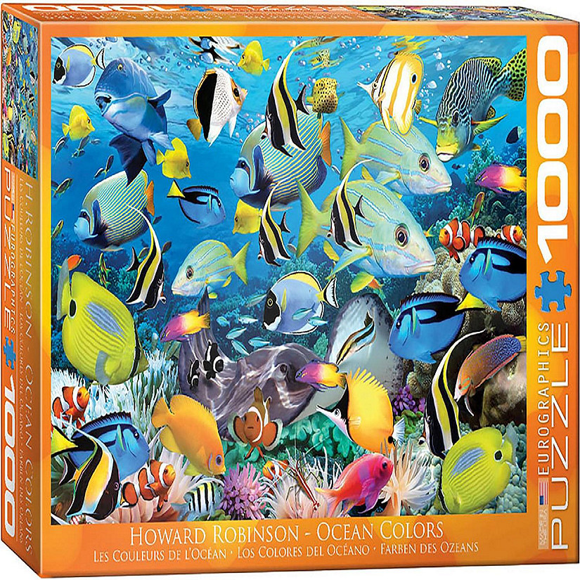 Ocean Colors by Howard Robinson 1000 Piece Jigsaw Puzzle Image