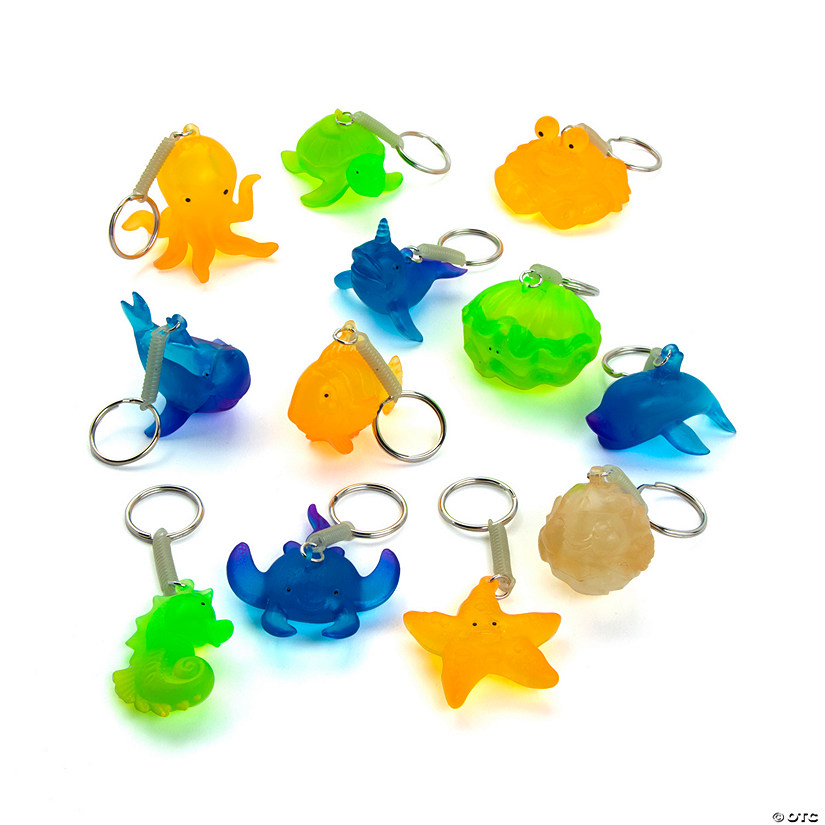 Oceanic Pal Collectible Keychains - 12 Pc. Image