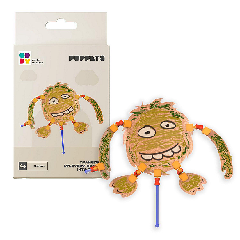 Oddy Mini Puppets 22 Piece Building Kit Image