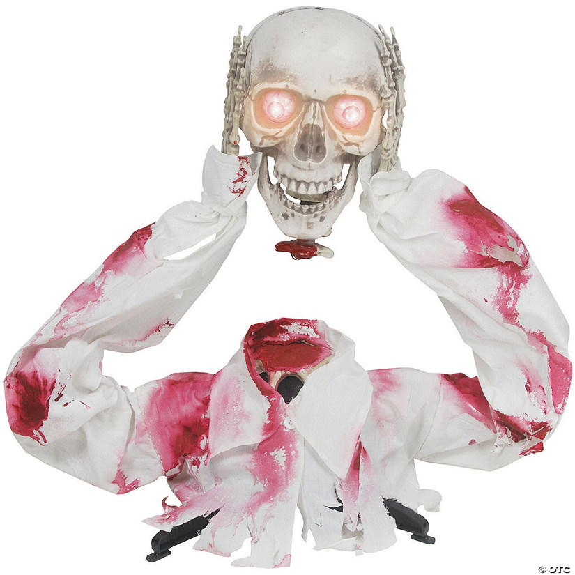 Off With His Head Groundbreaker Skeleton Halloween Decoration Image