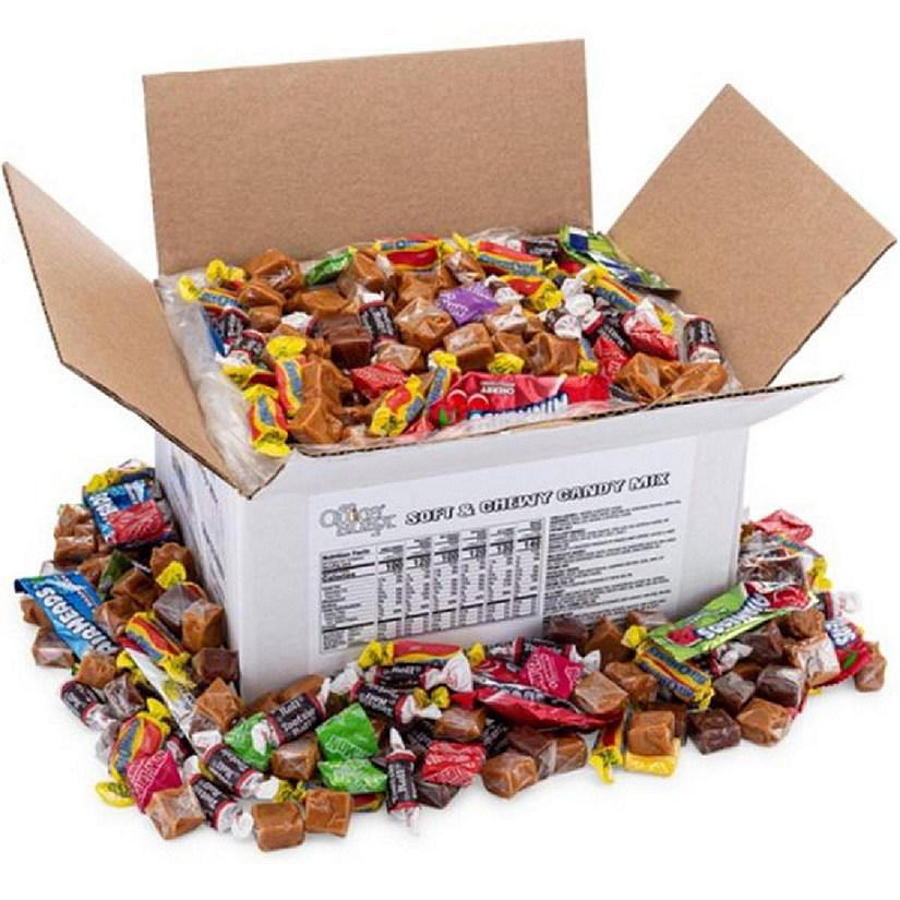 Office Snax OFX00656 5 lbs Soft & Chewy Mix Candy - Assorted Color Image