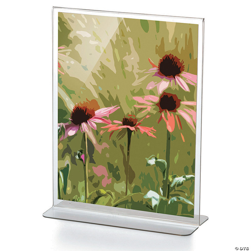 Officemate&amp;#174; Upright Sign Holder, Vertical Image