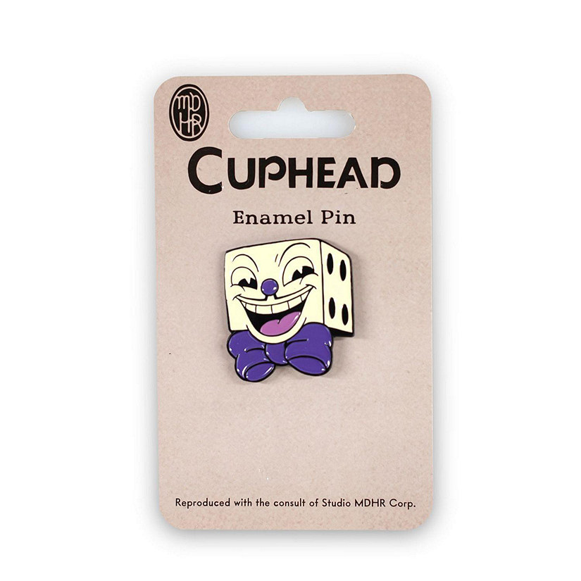 OFFICIAL Cuphead King Dice Enamel Collector Pin  Perfect for Cuphead Fans Image