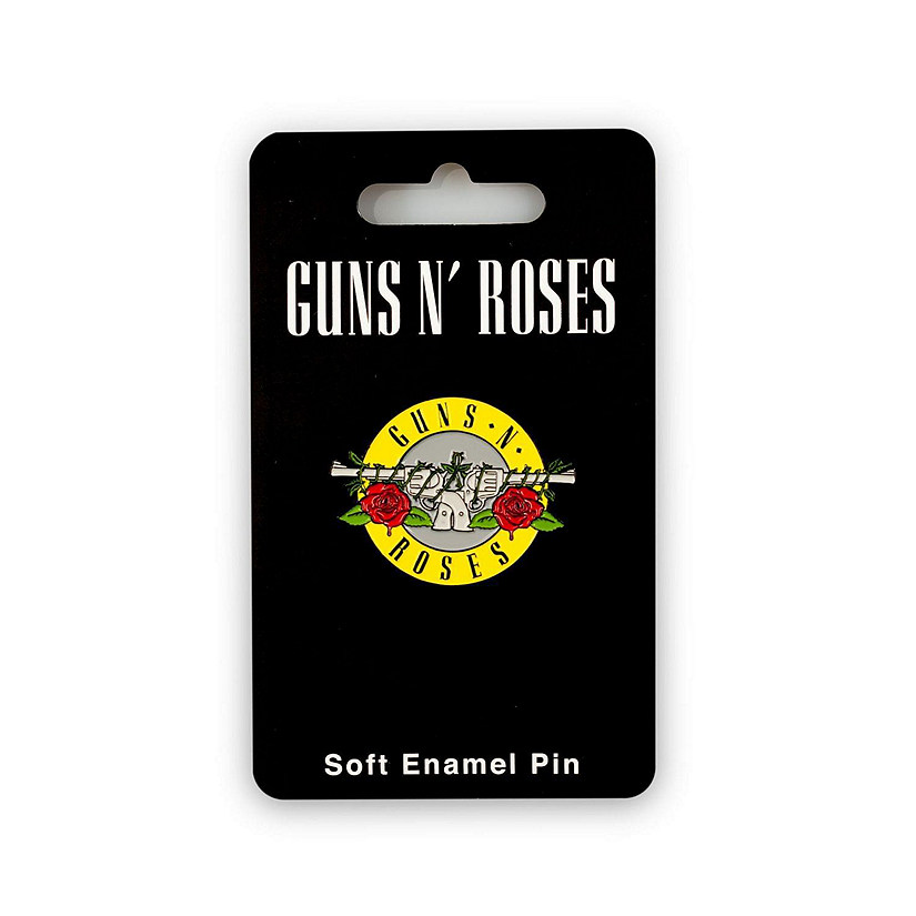 OFFICIAL Guns N' Roses "Bullet" Logo Collectible Pin  Rock Band Collector's Pin Image