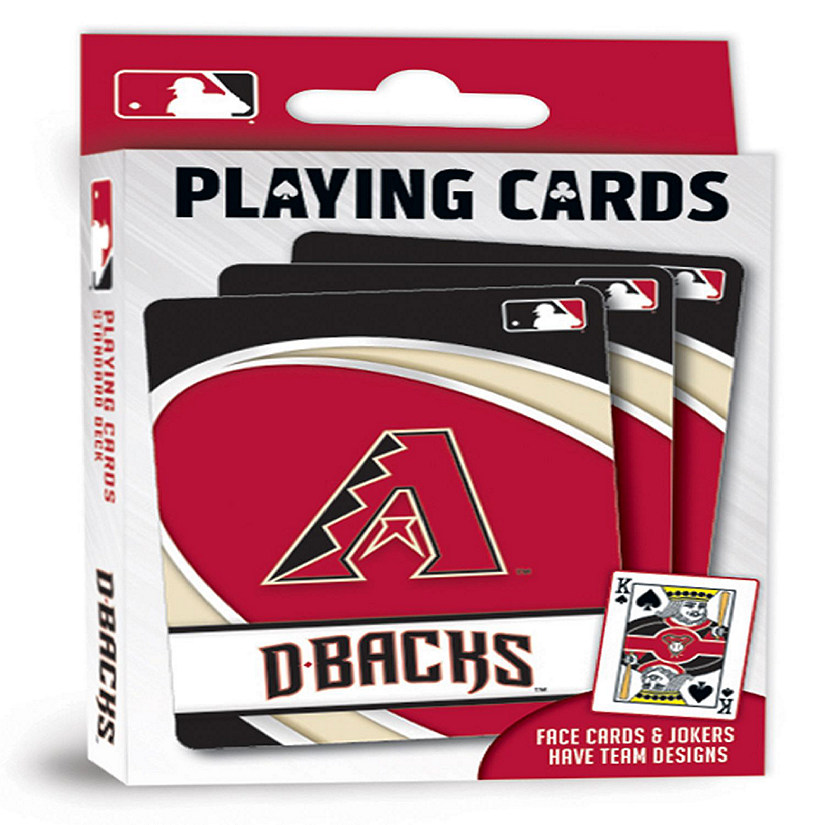 Officially Licensed MLB Arizona Diamondbacks Playing Cards - 54 Card Deck Image