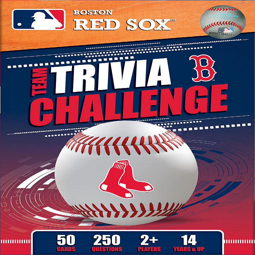 Officially Licensed MLB Boston Red Sox Team Trivia Game Image