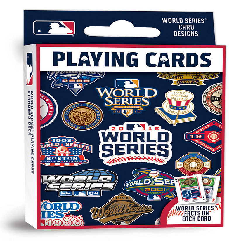 Officially Licensed MLB League-MLB Playing Cards - 54 Card Deck Image