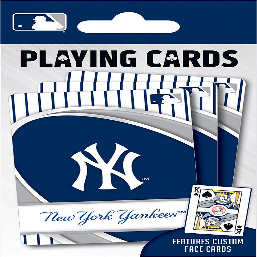 Officially Licensed MLB New York Yankees Playing Cards - 54 Card Deck Image