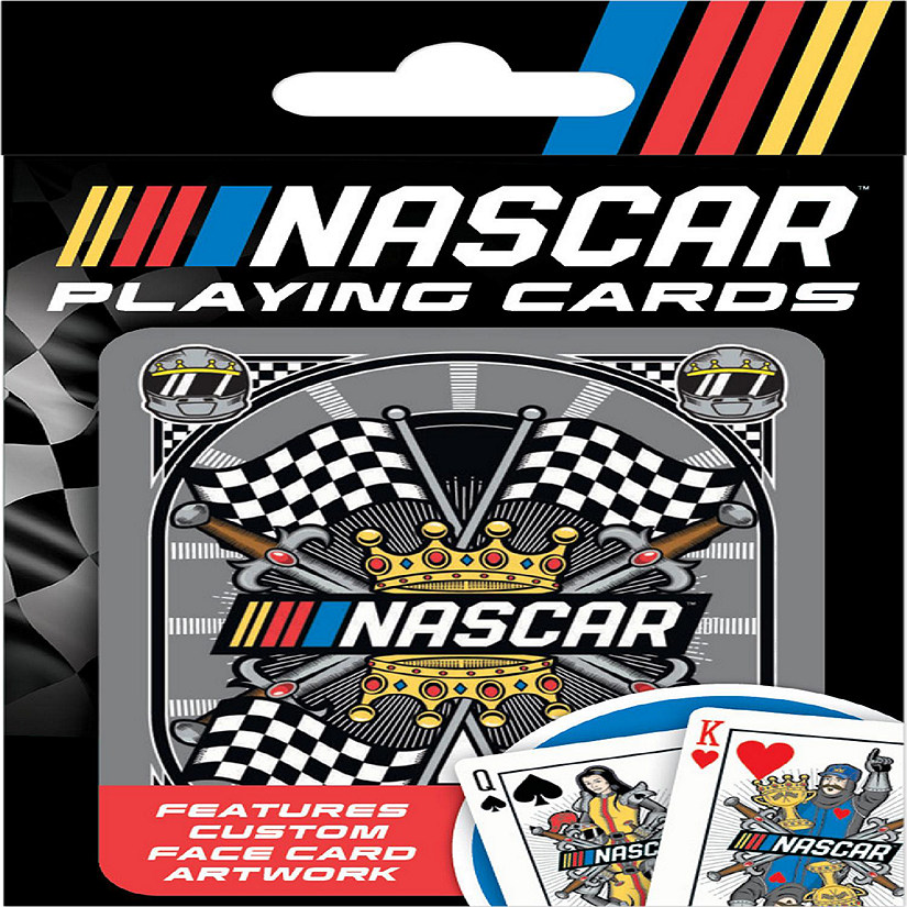 Officially Licensed NASCAR Playing Cards - 54 Card Deck Image