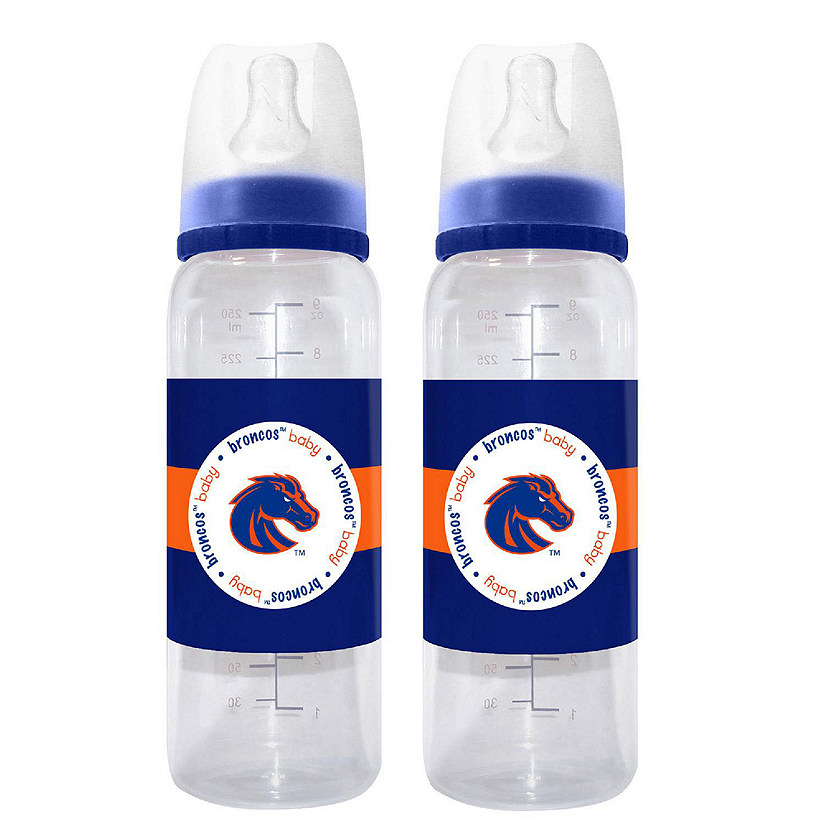 Officially Licensed NCAA Boise State Broncos 9oz Infant Baby Bottle 2 Pack Image