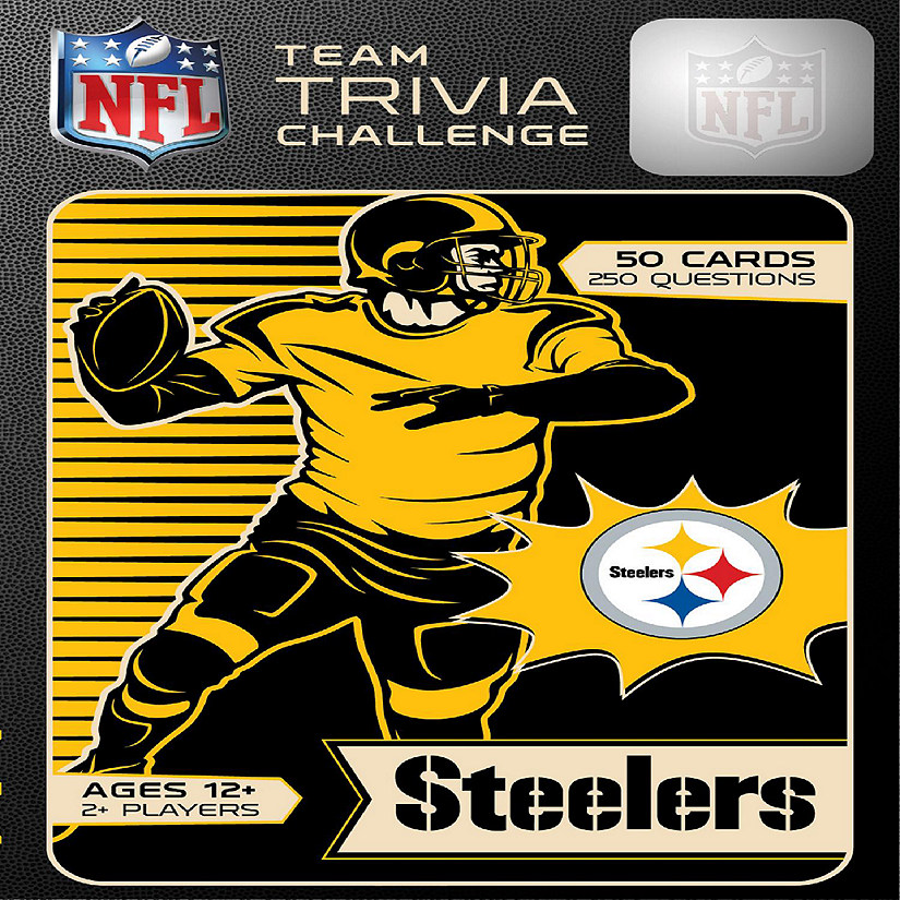 Officially Licensed NFL Pittsburgh Steelers Team Trivia Game Image