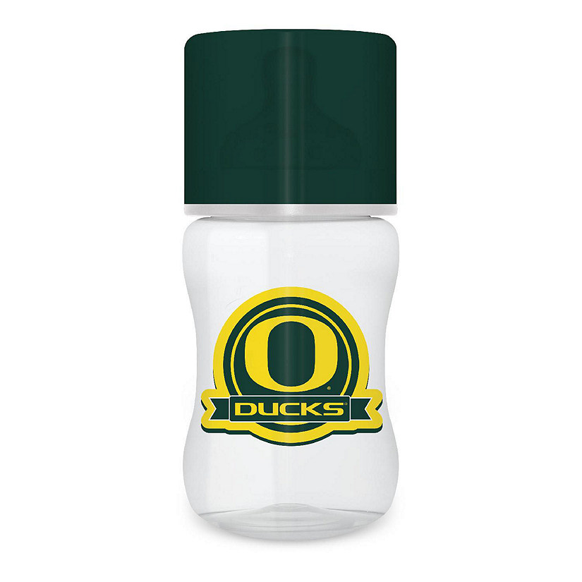 Officially Licensed Oregon Ducks NCAA 9oz Infant Baby Bottle Image