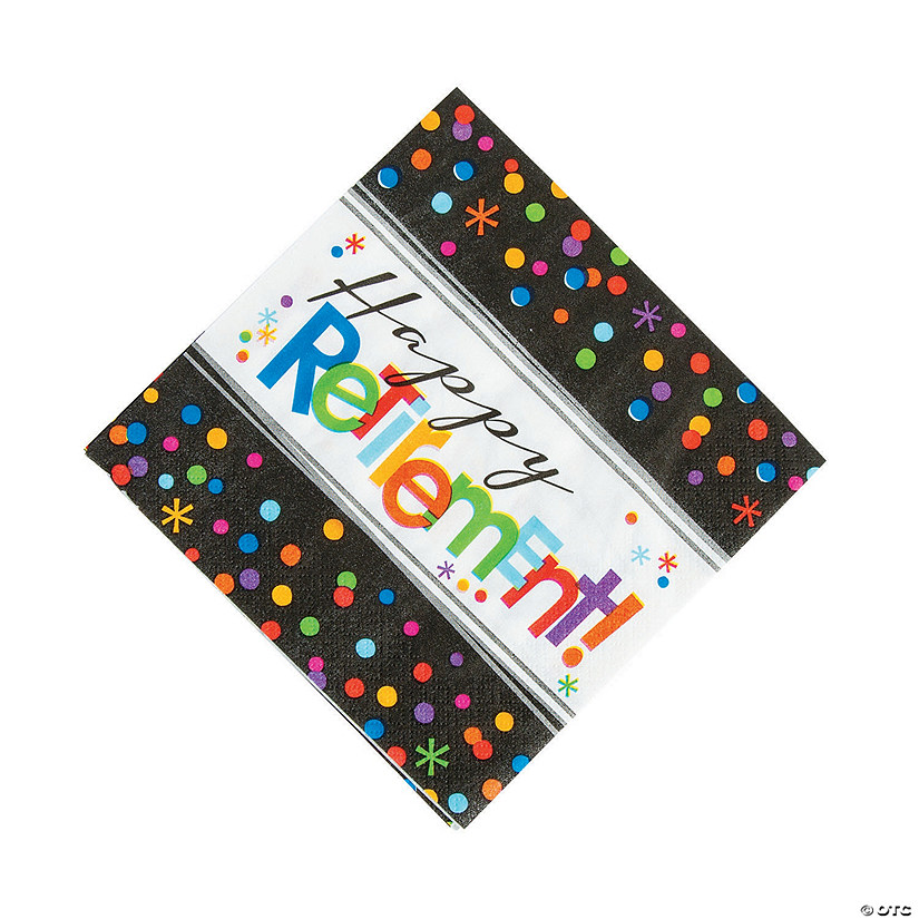 Officially Retired Luncheon Napkins - 16 Pc. Image