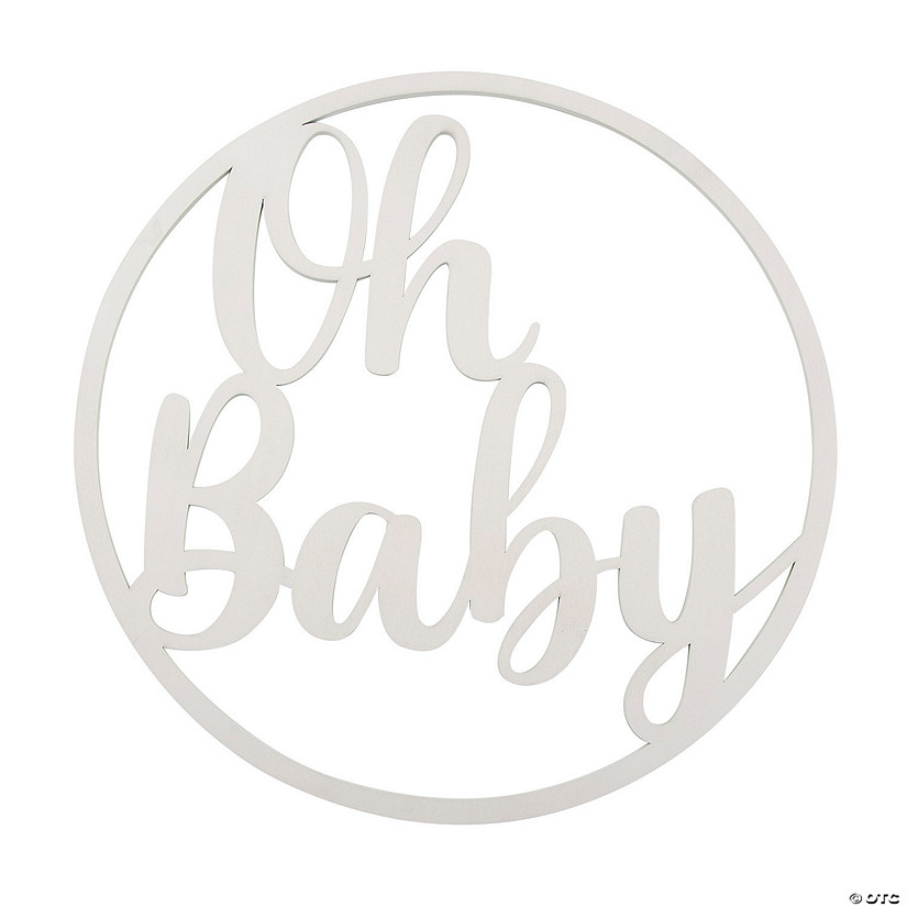 Oh Baby Hoop Decoration Image