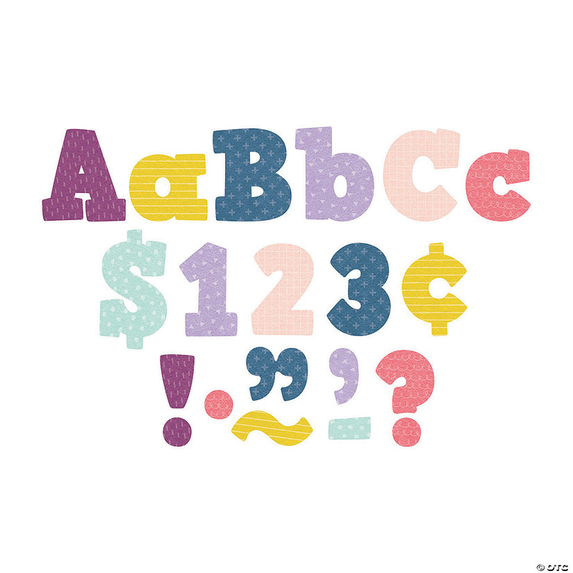 Oh Happy Day Bold Block Letters Combo Pack - 230 Pc. | Oriental Trading
