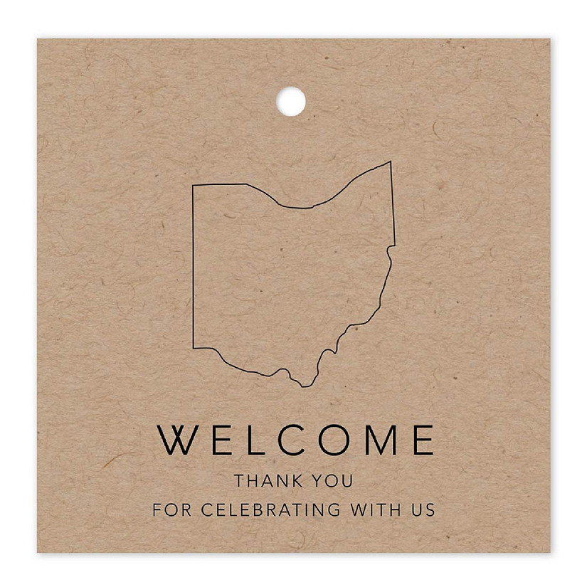 Ohio Kraft OOT Tags 2in 24pk Image