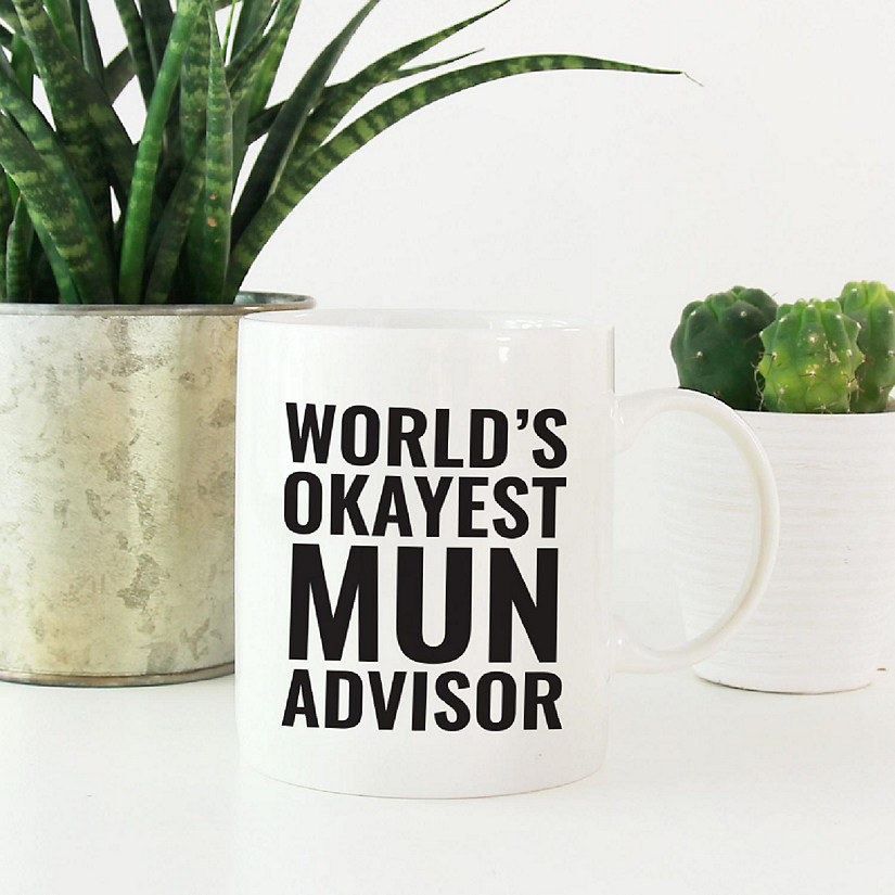 Okayest MUN Advisor Ceramic Mug Image