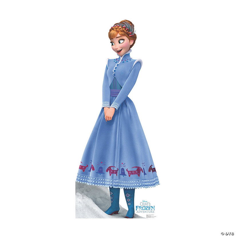 Olaf&#8217;s Frozen Adventure&#8482; Anna Life-Size Cardboard Stand-Up Image