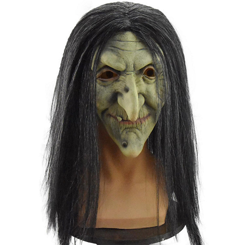 Old Female Witch mask Image