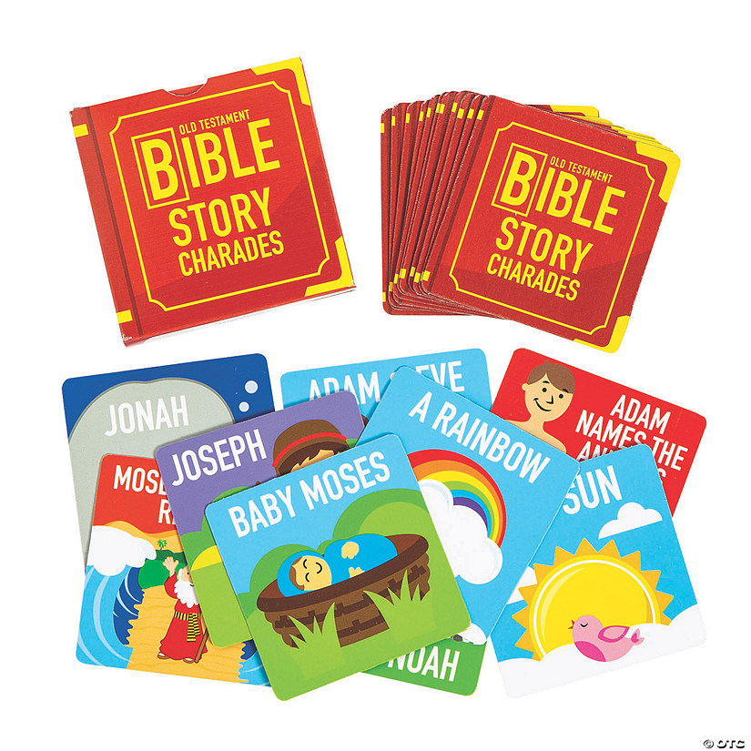 Old Testament Charades Games - 12 Pc. Image