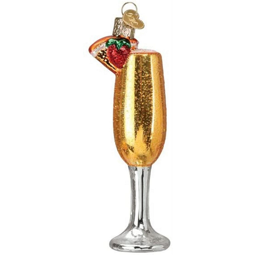 Old World Christmas Blown Glass Christmas Ornament, Mimosa Image