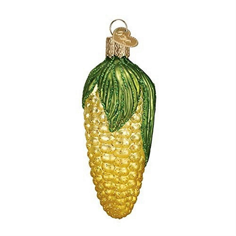 Old World Christmas Ear Of Corn Glass Blown Ornament Image