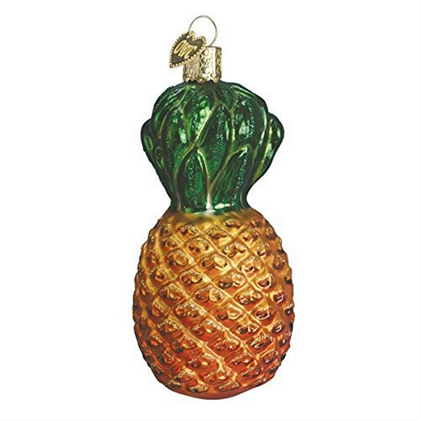 Old World Christmas Fruit Selection Glass Blown Ornaments, Pineapple Image