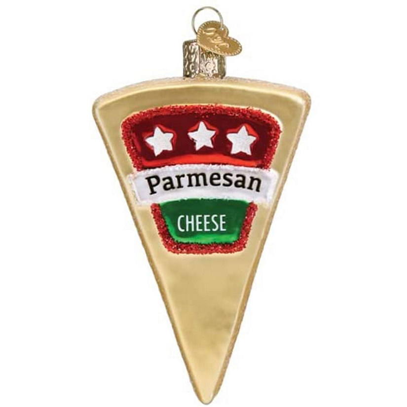 Old World Christmas Glass Blown Tree Ornament Parmesan Cheese