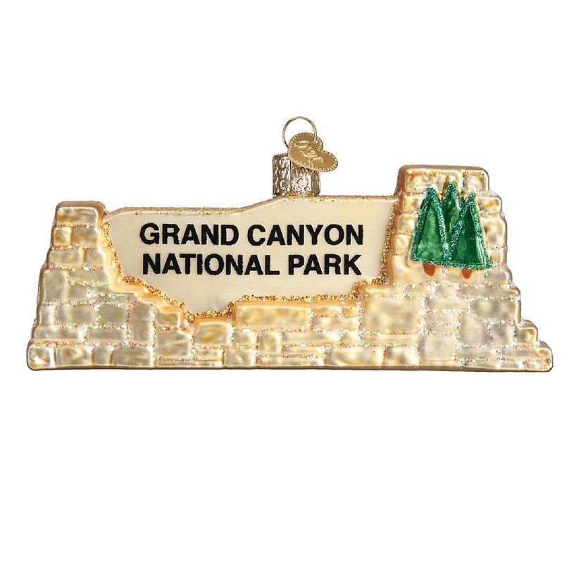 Old World Christmas Grand Canyon National Park Glass Ornament 36175 FREE BOX New Image