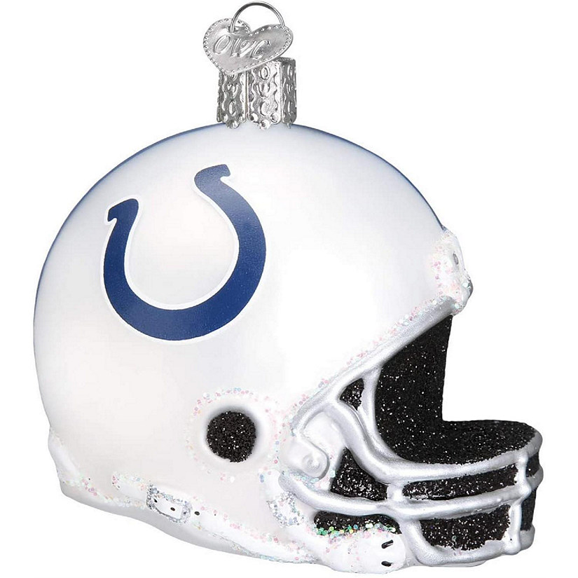 Old World Christmas Indianapolis Colts Helmet Ornament For Christmas Tree Image