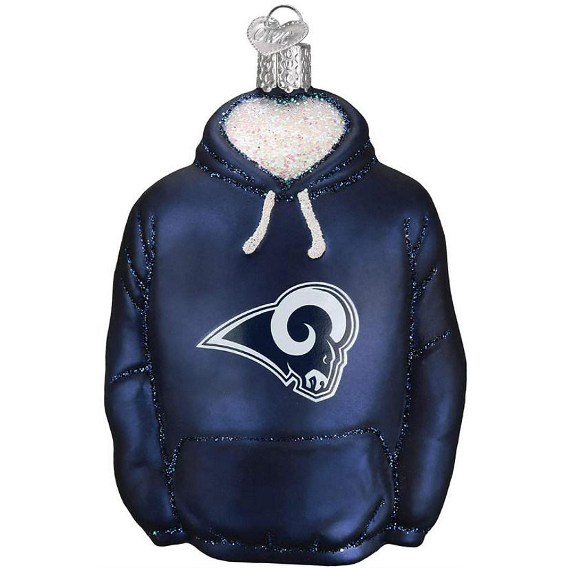 Old World Christmas Los Angeles Rams Hoodie Ornament For Christmas Tree Image