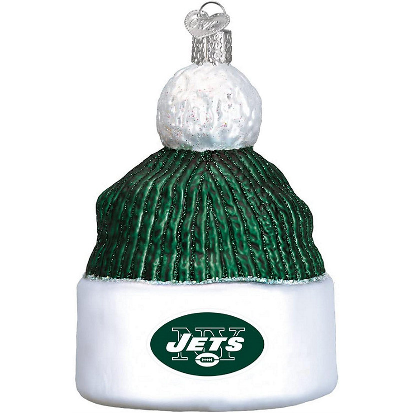 Old World Christmas Ornament New York Jets Helmet