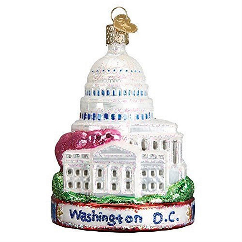 Old World Christmas Washington D.C. Ornament Image