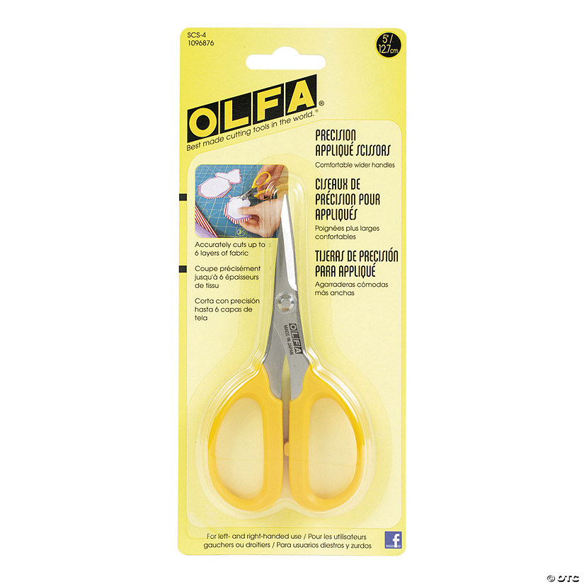 OLFA Precision Applique Scissors 5"- Image