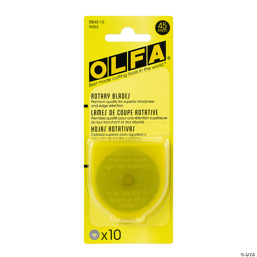 OLFA Rotary Blade Refill 45mm 10/Pkg Image