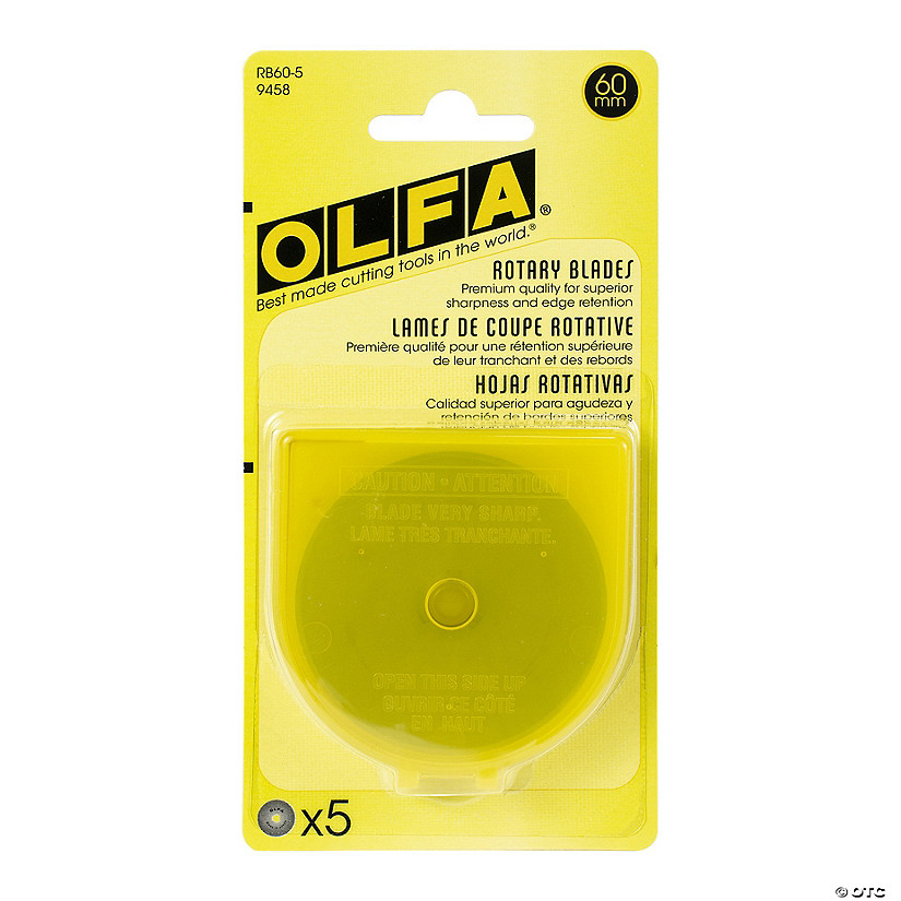 OLFA Rotary Blade Refill 60mm 5/Pkg Image